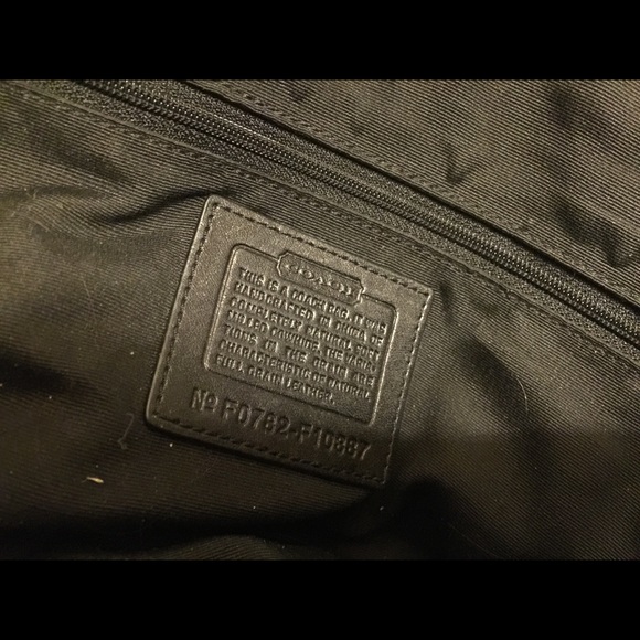 *Coach large Chelsea black leather shoulder bag - Picture 5 of 8